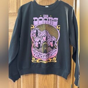 The Doors Graphic Black Sweatshirt